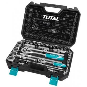CHAVE CAIXA 1/4+1/2 (JG) 44PCS - 0922.196