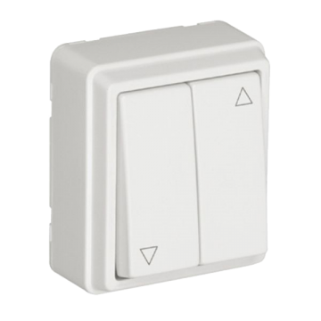 EFAPEL INTERRUPTOR ESTOR DUPLO EXTERIOR 37281 BRANCO - 0757.609