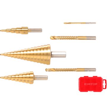 BROCA ESCALONADA HSS 6 PCS - 0335.09