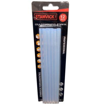 COLA TERMOFUSIVEL TRANSPARENTE Ø7MM BL - 0165.001