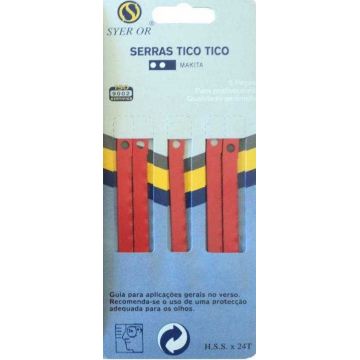 SERRA TICO-TICO P/ MAKITA H.S.S.X24T (JG 5PCS) - 0572.60