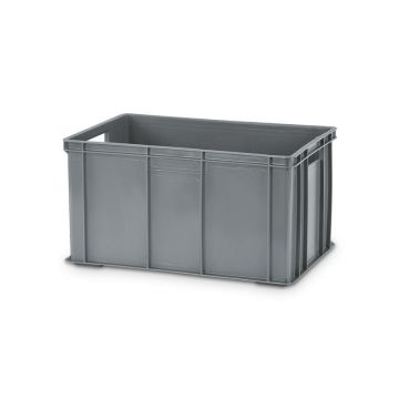 CAIXA CONTENTOR PLASTICA FECHADA 600X400X320MM - 0049.81