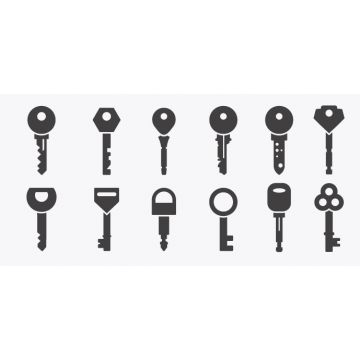 CHAVE MAQUINA MA 2R PORTAS P/MARX - 0922.95