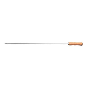 ESPETO PARA CHURRASCO INOX COM MADEIRA - 0433.01