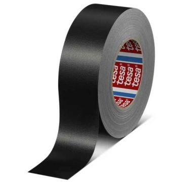 FITA ADESIVA TECIDO TESABAND 50MMX25MTS PRETA TESA 4688 - 0229.226