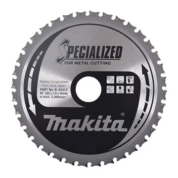 MAKITA DISCO C/METAL 185X30X1.9 36D B-33417 - 1021.607