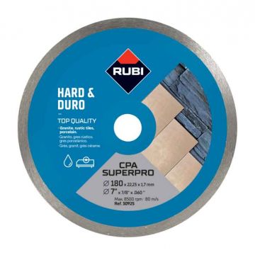 RUBI DISCO DIAMANTE  350MM HUMIDO CONTINUO MATERIAL DURO 30931 - 0371.322