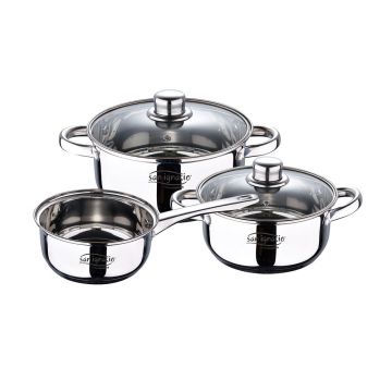 SAN IGNACIO TREM COZINHA 5PCS ACO INOX. CASSEL - 1023.18