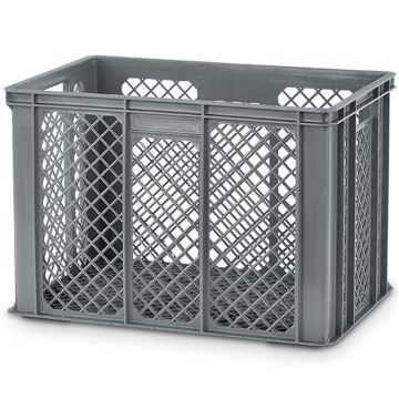 CAIXA CONTENTOR PLASTICA PERFURADA 600X400X410MM - 0049.90