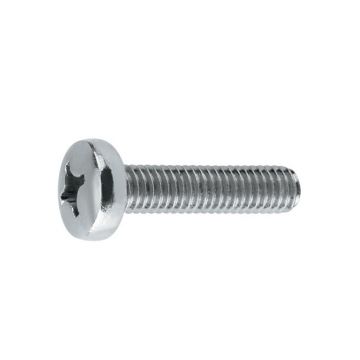 PARAFUSO ROSCA METALICA CABECA ESTRELA CABECA QUEIJO DIN7985 M06X20 INOX (UN) - 0910.80