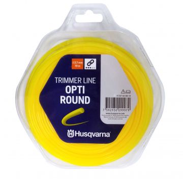 HUSQ.FIO NYLON OPTI ROUND Ø2.7MMX70M - 1014.87
