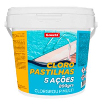 PISCINA CLORO PASTILHA 200GR - 0000.43