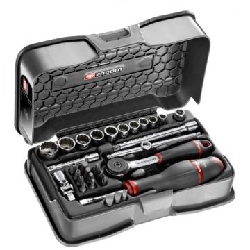FACOM CHAVE CAIXA MBOX 1/4" 31PCS R.161-5P12 - 0338.162