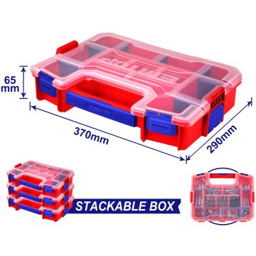MALA FERRAMENTA PLAST.13 DIVIS.370X290X65 - 0222.53