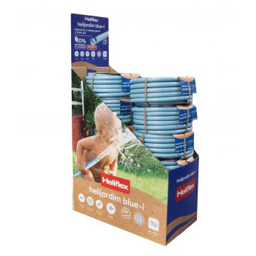 MANG.JARDIM 15MM-  5/8" HELIFLEX RL=25MTS (BOX) BLUE-I - 0313.113