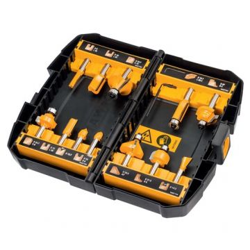 DEWALT KIT 12PCS FRESAS P/TUPIA 8MM DT90016-QZ - 0992.534