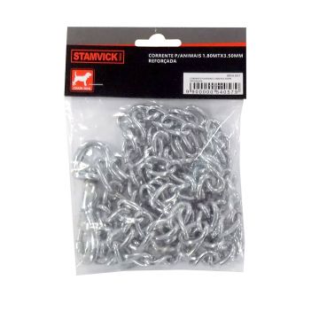 CORRENTE P/ANIMAIS 1.80MTX2.50MM REFORÇADA - 0054.055
