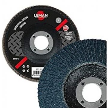 DISCO REB.LIXA LAMEL.180X22 G40 INOX LEMAN - 0731.140