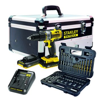 STANLEY BERBEQUIM PERCUTOR 18V 2.0AH SFMCD715D2F - 0990.801