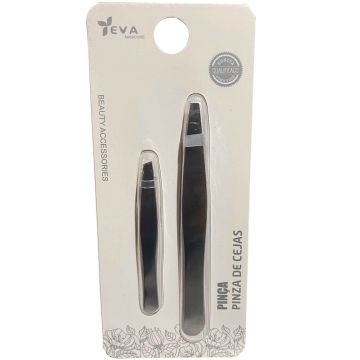 PINÇA SOBRANCELHAS BL 2PCS - 0496.01
