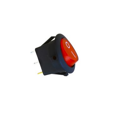 INTERRUPTOR SIMPLES REDONDO LUMINOSO 3PINOS 6A - 0757.957