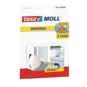 VEDA PORTAS FITA EM ESPUMA 20MM BRANCO 1MT X 38MM - 0454.15