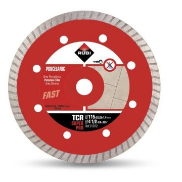RUBI DISCO DIAM.125MM SECO CONTINUO GRES TCR 31973 - 0371.148