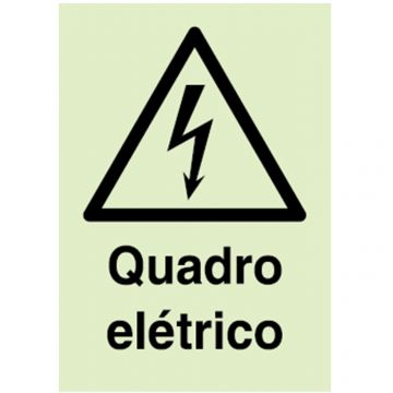 PLACA SINALIZADORA QUADRO ELECTRICO - 0529.57