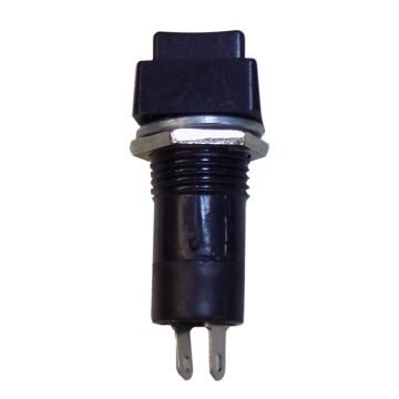 INTERRUPTOR QUADRADO PRETO CIRCUITO FECHADO (CLIQUE) 2PINOS 3A - 0829.212
