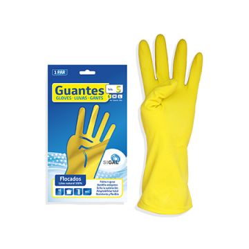 LUVA LATEX MENAGE TAM.L Nº9 - 0116.065