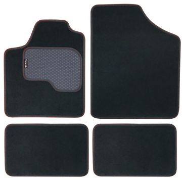 TAPETE AUTO CARPETE REFORCADO (4PCS) - 0324.58