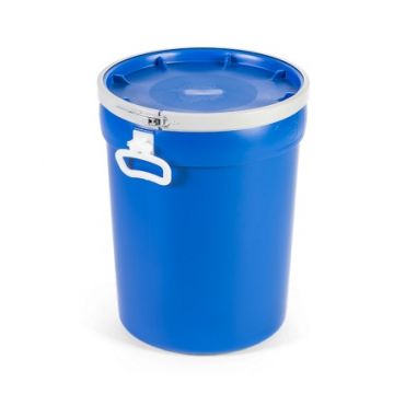 POTE/BARRICA 40LTS CONICA TAMPA CINTA COM ASA ALIMENTAR - 0949.33
