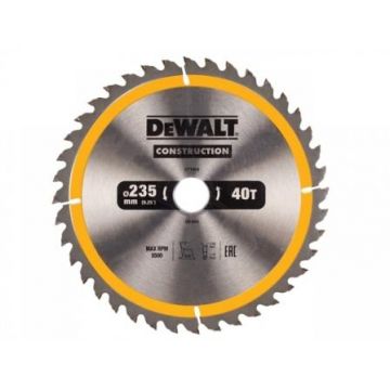 DEWALT DISCO P/SERRA CIRCULAR 235X30MM 40D DT1955-QZ - 0992.322