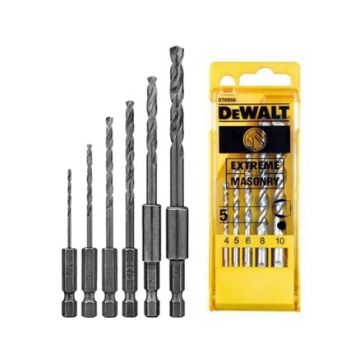 DEWALT KIT 5 BROCAS PEDRA DT6956-QZ - 0992.211
