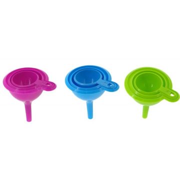 FUNIL PLASTICO 3PCS - 0761.30