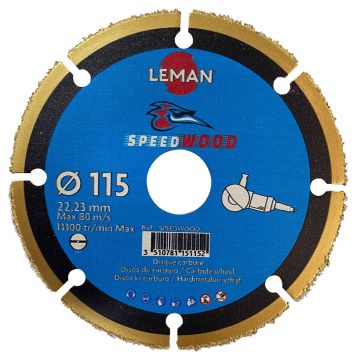 DISCO C/MAD.115X22.2X3.8  PAST. LEMAN - 0731.146