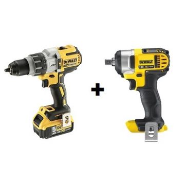 DEWALT KIT BERBEQUIM PERCUSSAO DCD996P2-QW+CHAVE IMPACTO DCF880N-XJ - 0992.015