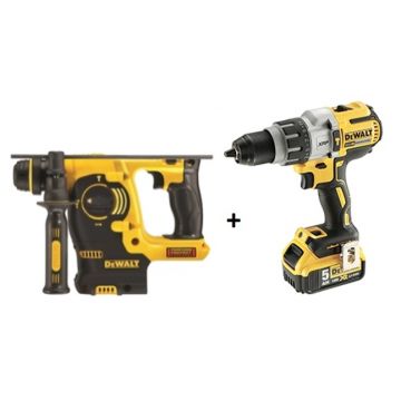 DEWALT KIT BERBEQUIM DCD996P2+ MARTELO DCH253N - 0992.74