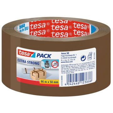 FITA EMBALAGEM EXTRA STRONG CASTANHA 66MTX50MM TESA 57173 - 0229.238