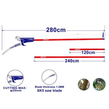 SERROTE PODA EXTENSIVEL C/FIO E CABO - 0360.56