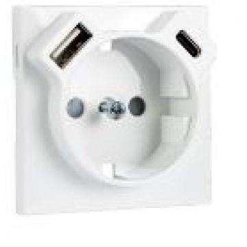 EFAPEL CENTRO TOMADA SCHUKO COM USB 90630 BRANCA - 0757.975