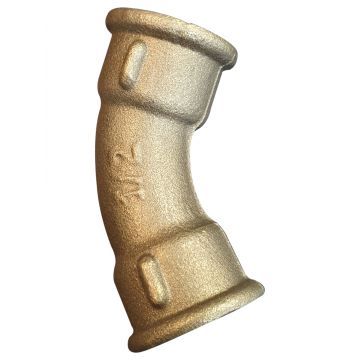 LATAO CURVA 45º F/F 1/2"(631) - 0089.41