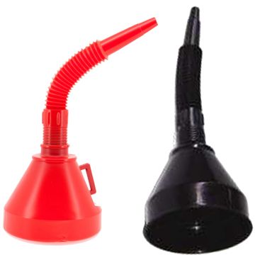 FUNIL PLASTICO 160MM PRETO - 0761.01