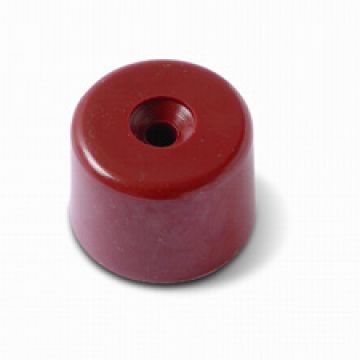 BATENTE PORTA REDONDO C/PARAFUSO 29X20MM CASTANHO (2PCS) - 0191.44