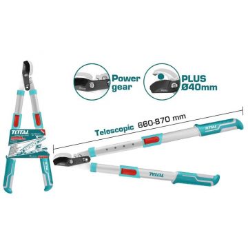 TESOURA PODA TELESCOPICA 660-870MM - 0601.37