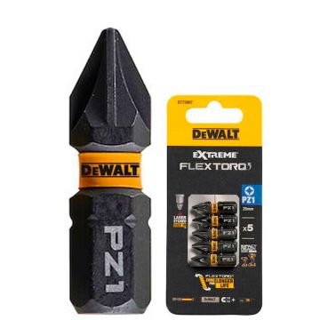 DEWALT BIT PZ1 25MM IMPACTO DT7386T-QZ (5UN) - 0992.1004