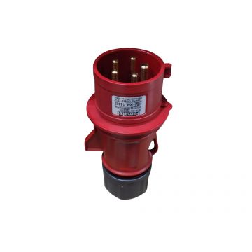 FICHA INDUSTRIAL MACHO 32A-380V 3P+T+N - 0829.72