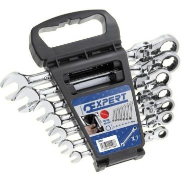 EXPERT CHAVE BOCA -LUNETA C/ROQUETE ARTICULADAS (JG 7PCS) E111108 - 0341.206