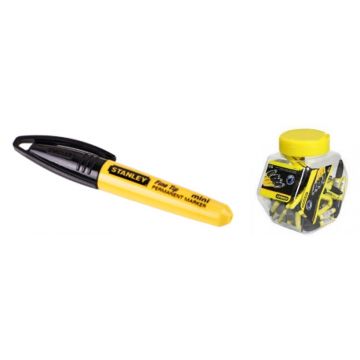 STANLEY MARCADOR PONTA FINA PRETO MINI 1-47-324 / 0990.590