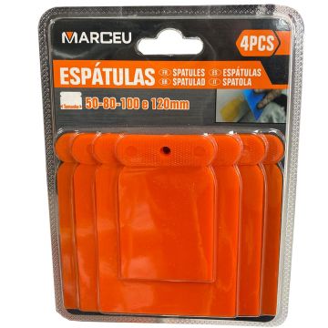 ESPATULA BETUME P/CARROÇARIAS PLAST.4 PÇS - 0772.95